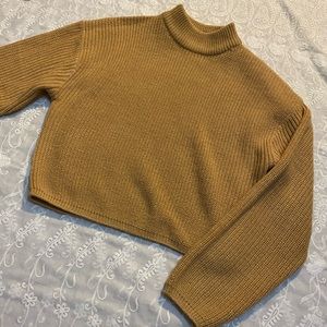 Winter sweater in color Tan